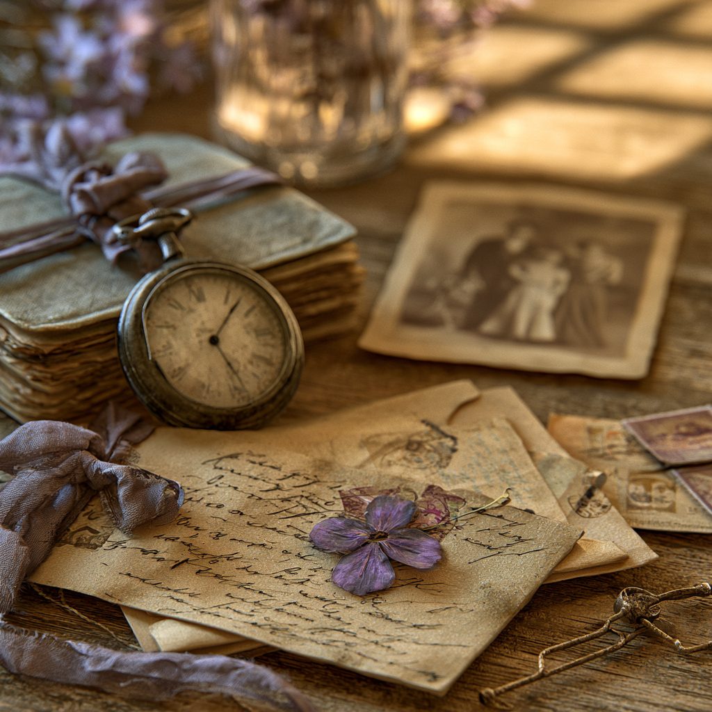 An old family wedding photograph